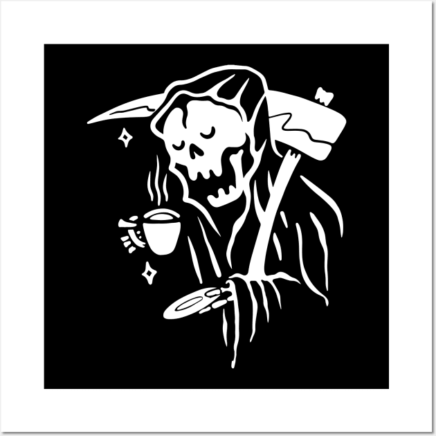 Coffee Reaper Wall Art by quilimo